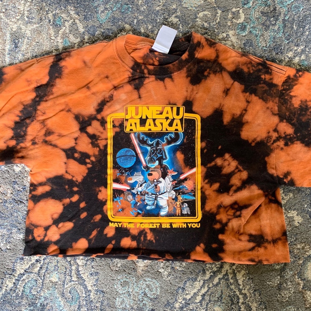 Star Wars Parody Cropped Tee